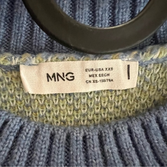 Mango Floral Knit Long Sleeve Sweater - Picture 6 of 8